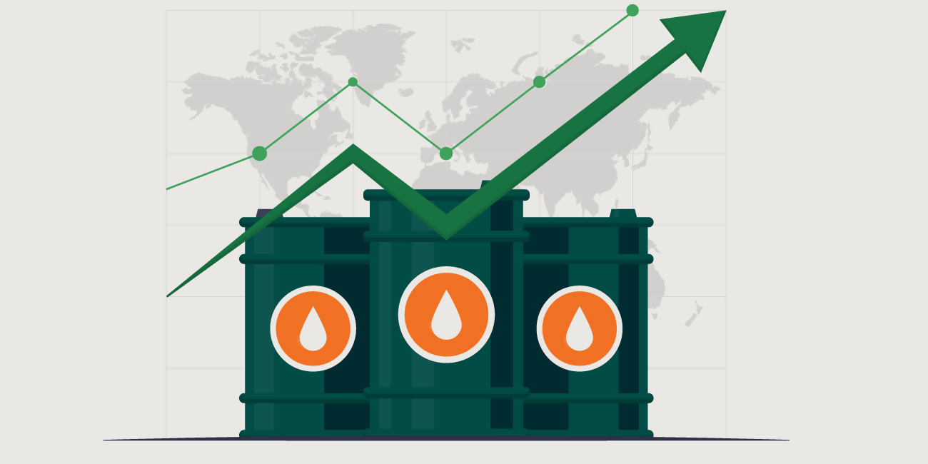 "מחיר הנפט חזר לרמה הממוצעת שאפיינה אותו ב-5 השנים האחרונות". חביות נפט