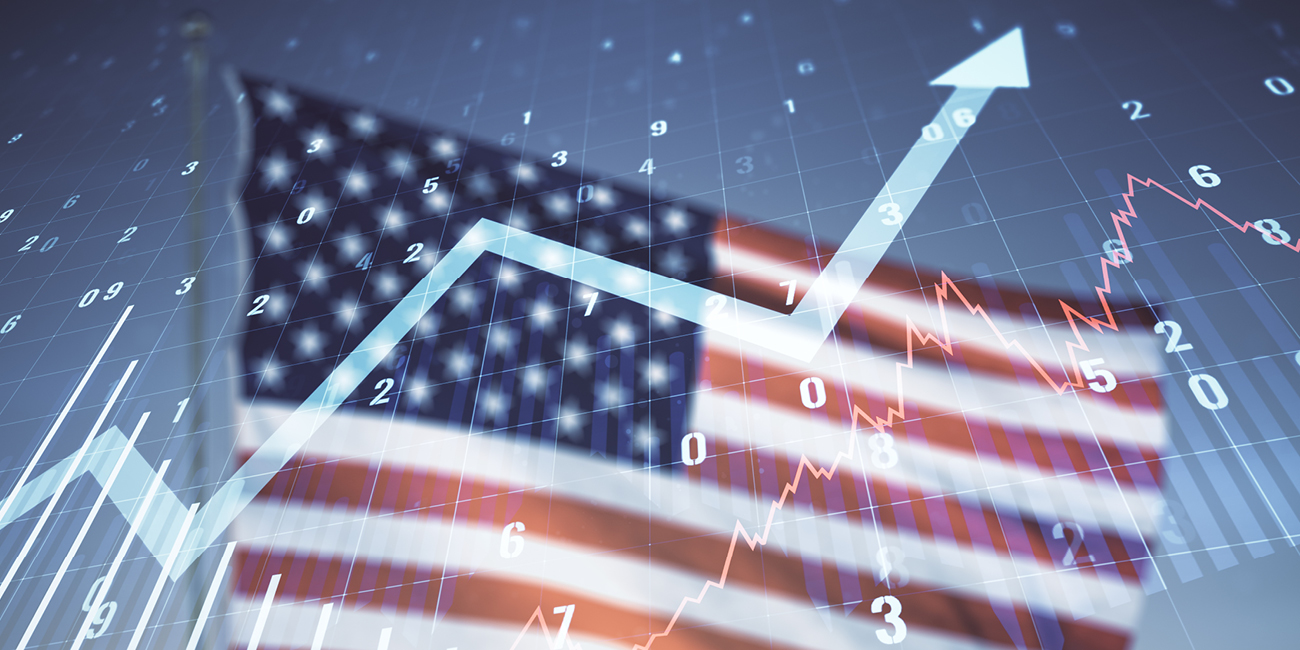 "החברות בארה"ב כבר פרסמו את התוצאות הכספיות לרבעון הרביעי של שנת 2021". דגל אמריקה